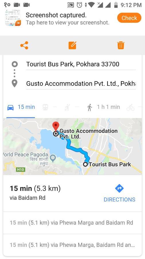 Gusto Accommodation 포카라 외부 사진